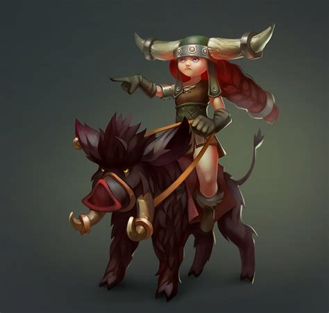 hog rider|female hog rider.